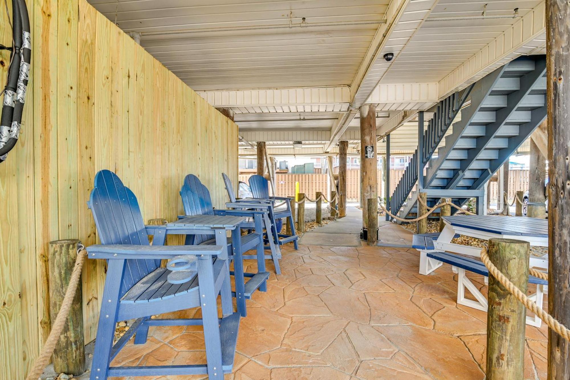 Cozy Beachfront Condo With Wifi, Views And Pool Access Myrtle Beach Bagian luar foto