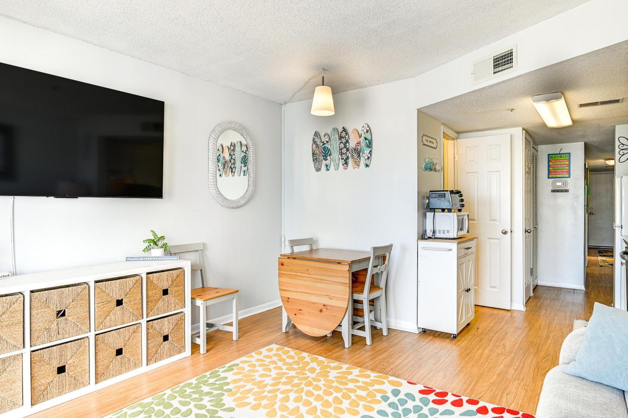 Cozy Beachfront Condo With Wifi, Views And Pool Access Myrtle Beach Bagian luar foto